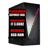 Pc Gamer Cpu Intel Core I7 3.6ghz / Placa Video Geforce 4gb