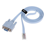 Cable Rj45 Macho A Db9 Rs232 Hembra Para Enrutador Cisco