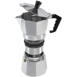 Cafeteira Italiana Manual Alumínio 9 Xícaras Café Expresso Cor Inox N/a