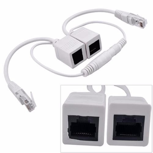 Par Inyector Y Eyector Poe Splitter Pasivo Routers Camara