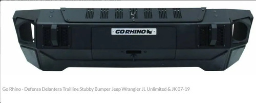 Defensa Jeep Trailline Stubby Bumper Gladiator 2019-2022