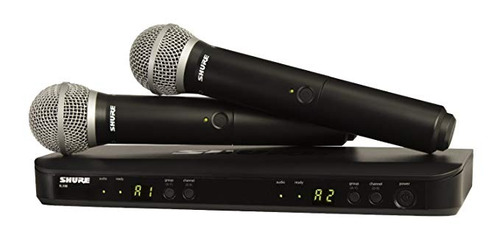 Shure Blx288 / Pg58-h10 Wireless Vocal Combo Con Pg58 Micróf