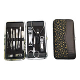 Kit De Accesorios Para Manicura Y Pedicura 12 Pzs. C/estuche