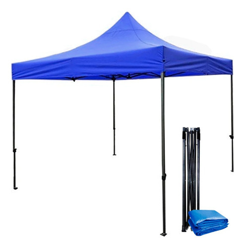 Carpa Toldo Retractil Plegable 3x3 M Reforzado Impermeable 