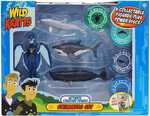 Kratts Salvajes - Activar Criatura De Alimentación - 4-pack 