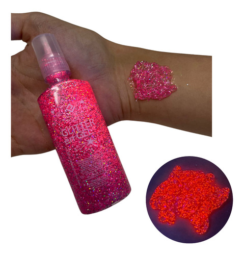 Glitter En Gel Varios Colores Brillitos Corporal X 1