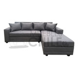 Sofa Living Modular Mini Mustang Brazo Recto / Muebles Chile