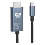 Cable Usb C A Hdmi, Cable Usb Tipo C A Hdmi 4k60 Hz, 2 Metro