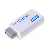 Adaptador Wii A Hdmi 720p/1080p Conectala Wii Por Cable Hdmi