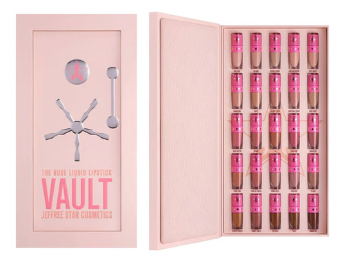 Jeffree Star Cosmetics Set Labial Nude Liquid Lipstick Vault