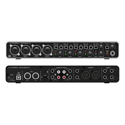 Behringer Umc-404hd Interfaz Interface De Audio 4x4 Canales | Envío gratis