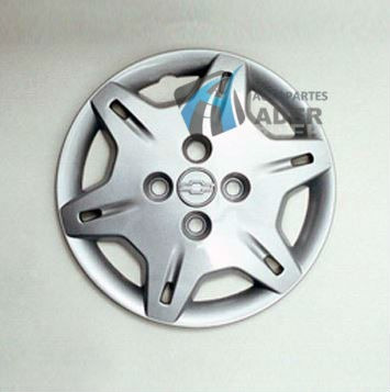 Taza Chevrolet Corsa 2000 6 Rayos R13 + Logo