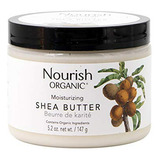 Crema Hidratante Orgánica Nourish, Vegana, Sin Ogm, Shea, 5.