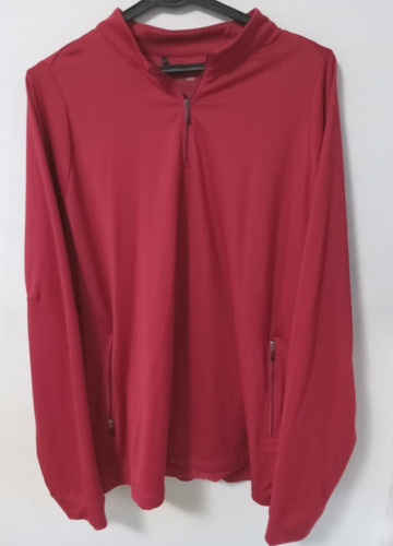 Buzo  adidas Golf Original Xl Manga Larga Rojo Impecable!!!!