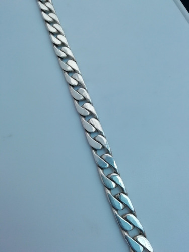 Cadena Plata 1 Cm X 65 Plata Maciza Ley. 925