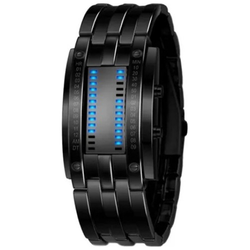 Reloj Electrónico Binario Con Luz Led Impermeable