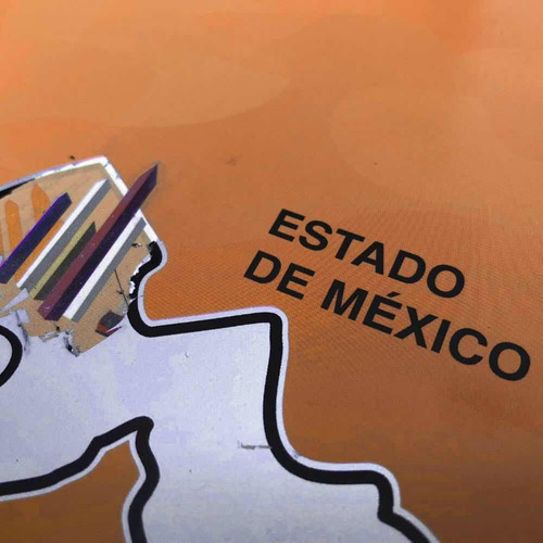 Scratch Map De México Con Ilustraciones