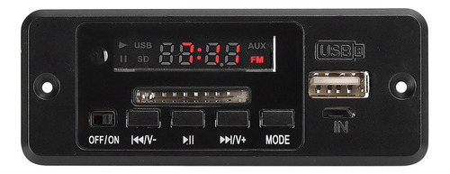 5v Mp3 Audio Decodificador Módulo Usb Radio Fm Mp3 Placa De