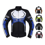 Chaqueta De Motocicleta Hombre Ce Armada Impermeable Todo Te