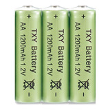 Txy Aa Baterias Recargables 1200mah Ni-mh Baja Autodescarga