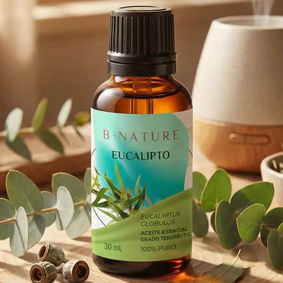 Aceite Esencial De Eucalipto 100% Puro Natural 30 Ml Bnature | Envío gratis