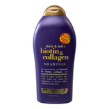  Shampoo Organix Biotina Y Colageno 577ml