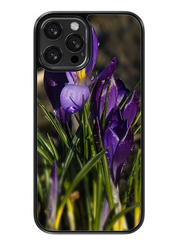 Funda Diseño Para Oppo Flor Morada #3