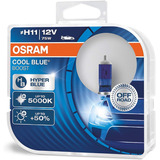 Bombillos H11 (x2) Cool Blue Boost Osram 75w