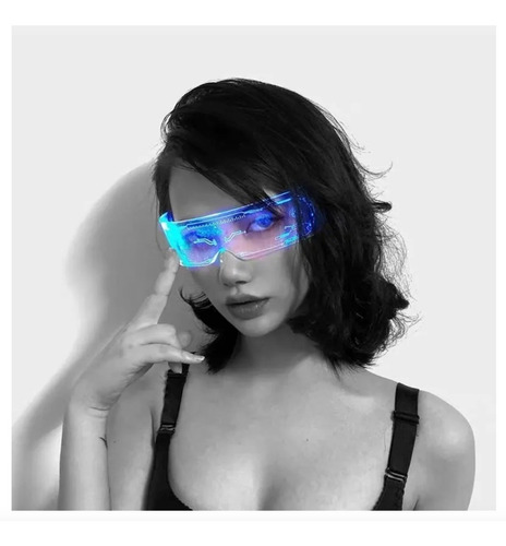 Lentes Para Fiestas Con Luces Led Cosplay