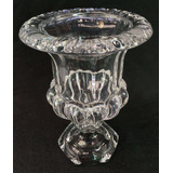 Lindo Vaso De Cristal Transparente 26cm