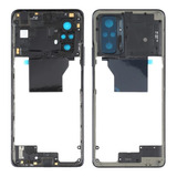 Aro Frame Carcaça Compatível Xiaomi Redmi Note 10 Pro Preto