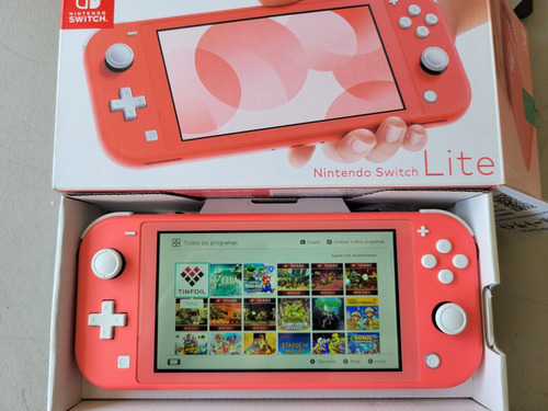 Nintendo Switch Lite Nueva Con Magia 256gb
