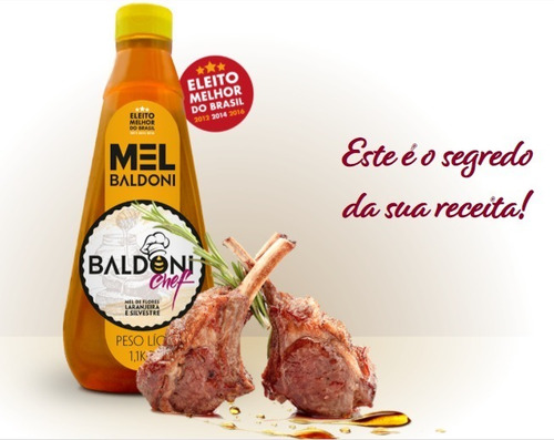 Mel Flores Laranjeira E Silvestre Baldoni Chef Bisnaga 1,1kg