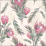 Guardanapo Para Decoupage Ambiente Protea Cream 20 Unidades Cor Colorido