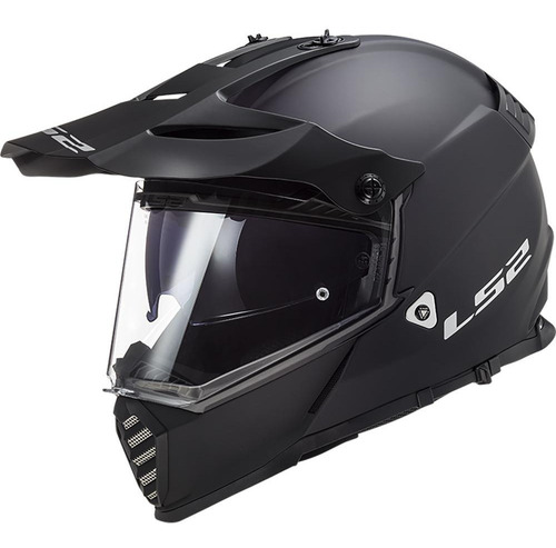 Casco Doble Proposito Ls2 Pioneer Evo Titanio Ece2205