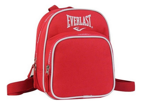 Mochila Chica Everlast Urbana Moderna New Ar1 27137 Ellobo Color Rojo