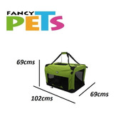 Jaula Tela Perrera Gigante Color Verde Fancy Pets Fl8849 