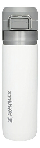 Botella Termo Stanley Quick Flip De 710 Ml (24 Oz/0,7 L), Color Blanco
