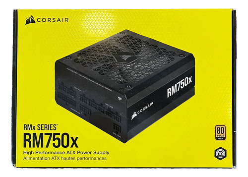 Corsair Rm750x - 80+ Gold - 750w  - Fuente Pc Modular Gamer