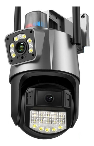 Camara Vigilancia & Baliza 3k 6.0 Megapixeles De Doble Lente