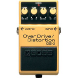 Pedal Efectos Boss Overdrive Distorsion Guitarra Os2 Cuot