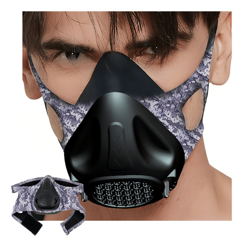  Máscara De Entrenamiento Deportivo Altitude Training Mask