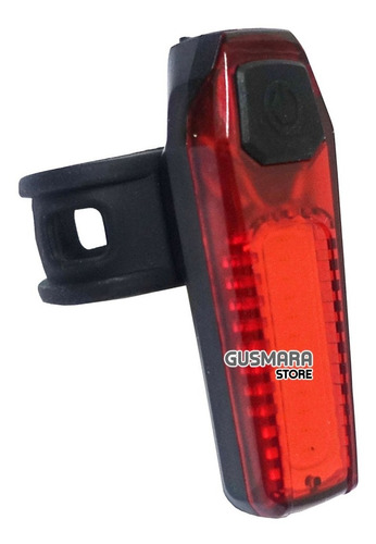 Luz Trasera Bicicleta Cyclist Xc-251r Usb Leds Silicona