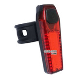 Luz Trasera Bicicleta Cyclist Xc-251r Usb Leds Silicona