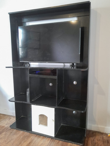 Modular/rack Tv Color Negro