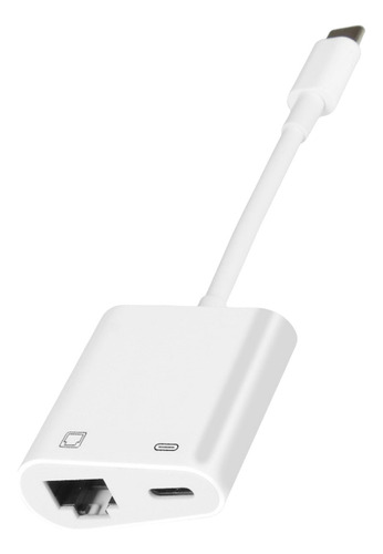 Adaptador Ethernet Usb-c Rj45 Para iPad Pro Android Notebook