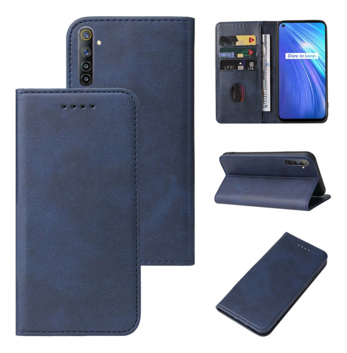 Funda De Cuero Para Realme 6