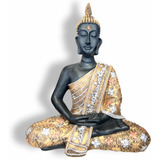 Buda Hindu Tailandês Extra Grande Decoração 55 Cm Em  Resina