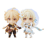 Nendoroid Genshin Impact Lumine Y Aether Disponible