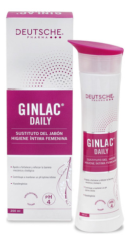 Jabón De Higiene Íntima Femenina | Ginlac | 200ml